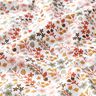 Tissu en coton Cretonne Fleurs filigranes – orange/blanc,  thumbnail number 2