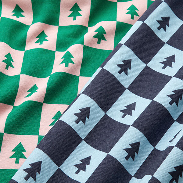 Soft sweat Sapins de Noël – vert genévrier/rose clair, image number 5