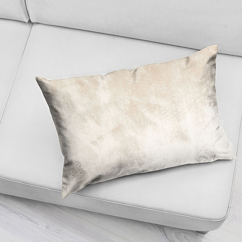 Tissu de décoration Velours – beige clair,  image number 5