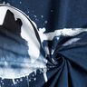 French Terry Panel loup mystique | Glitzerpüppi – bleu marine/blanc,  thumbnail number 3