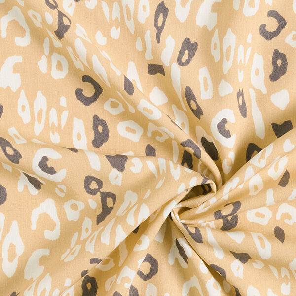 Viscose imprimé léopard – beige,  image number 3