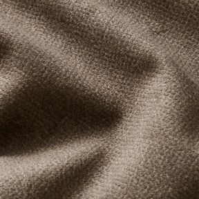 Tissu de revêtement Aspect velours – taupe foncé, 