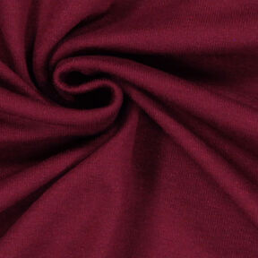 Jersey viscose Médium – rouge bordeaux | Reste 80cm, 