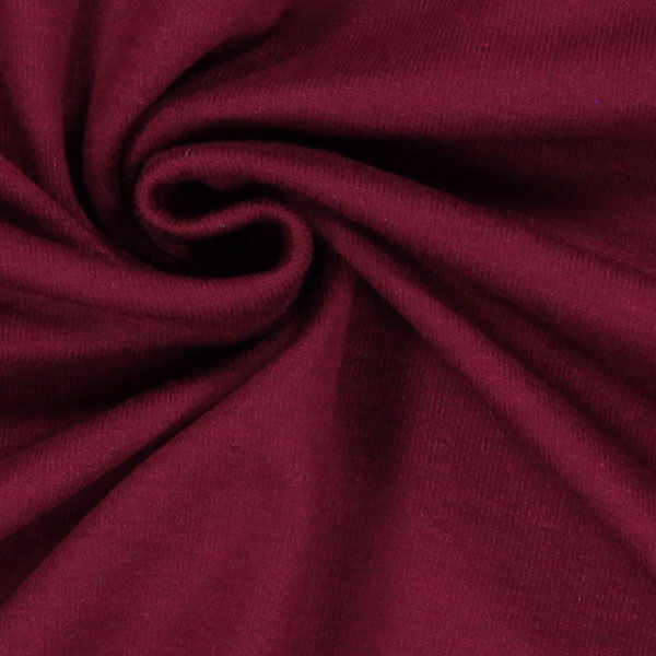 Jersey viscose Médium – rouge bordeaux,  image number 2