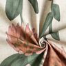 Tissu de décoration Semi-panama trèfle en fleurs – rouge/taupe clair,  thumbnail number 3