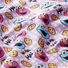 Popeline coton Tissu sous licence Cookie Monster et Elmo | Sesame Workshop – écru/rose,  thumbnail number 2