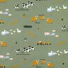 Popeline coton Animaux de la ferme | Poppy Fabrics – pin,  thumbnail number 1