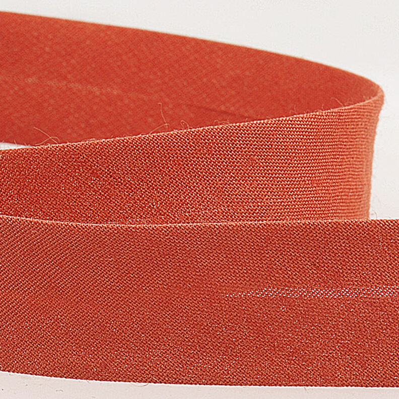Biais Polycotton [20 mm] – terre cuite,  image number 2