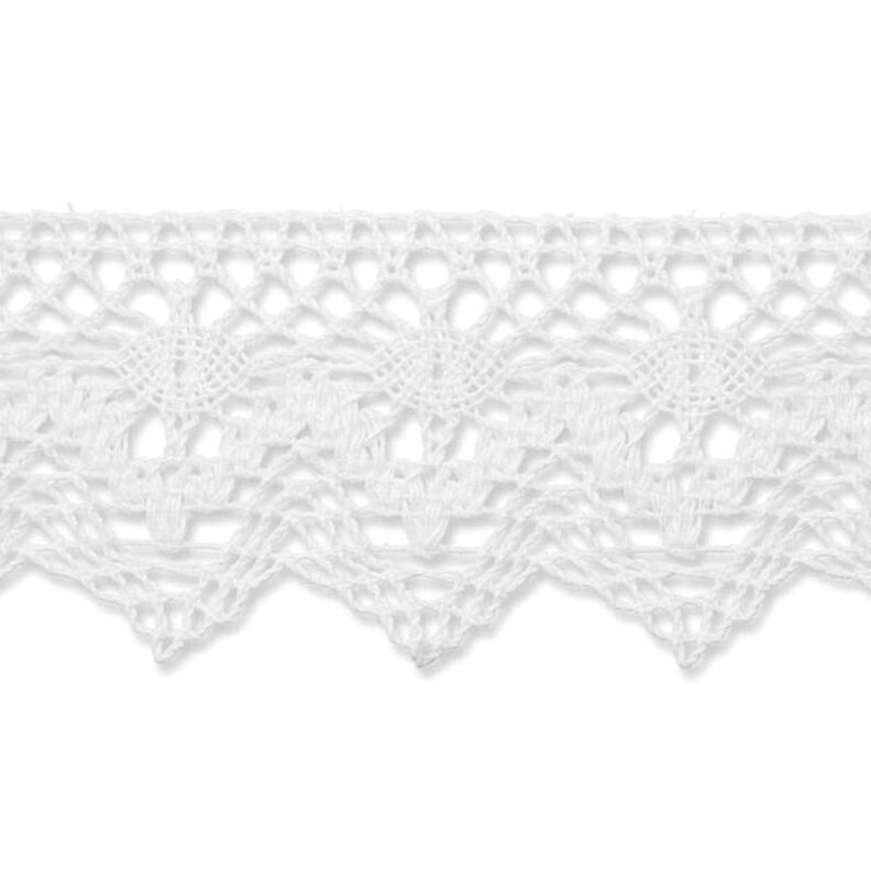 Dentelle au fuseau  [55 mm] – blanc,  image number 1