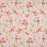 Tissu en coton Popeline Fleurs de fraisier – rosé/rouge,  thumbnail number 1