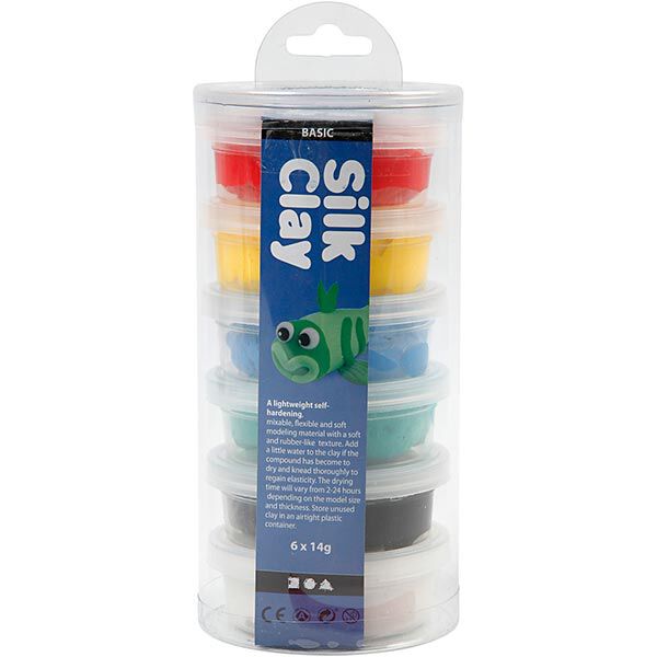 Silk Clay® Pâte [6x14 g] , Couleurs standard,  image number 3