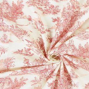 Tissu en coton Mini Pastorale 280 cm – rouge, 