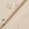 Tissu double gaze de coton Tamias – nature,  thumbnail number 4