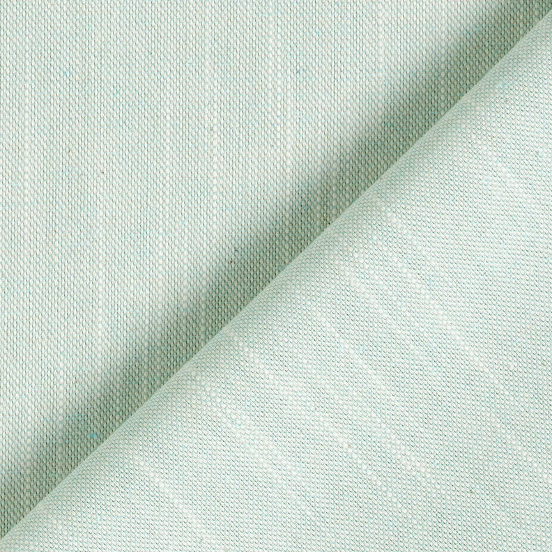 Tissu de décoration Semi-panama Structure légère – menthe clair/beige clair,  image number 4