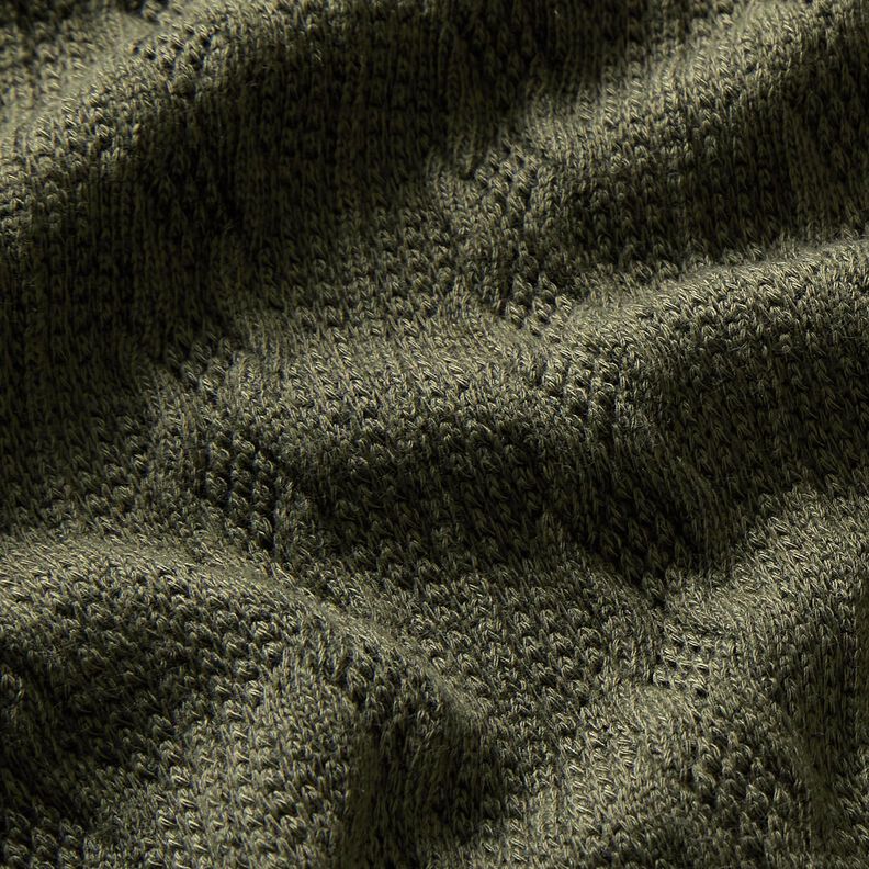 Tissu maille Torsades – pin foncé,  image number 5