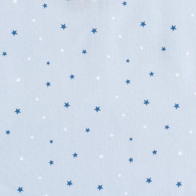 Tissu en coton Cretonne Étoiles – bleu, image number 1