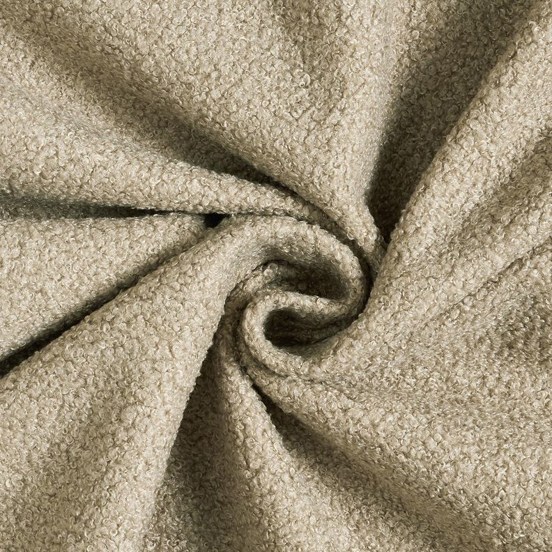 Tissu de revêtement Tissu peluche doux – gris clair,  image number 1