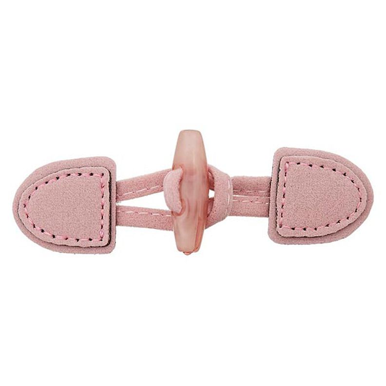 Fermeture pour duffle-coat [ 95 mm ] – rose,  image number 2