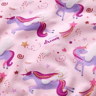 Polaire alpin Licorne scintillante – rosé, 