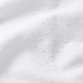 Batiste de coton Dobby – blanc, 