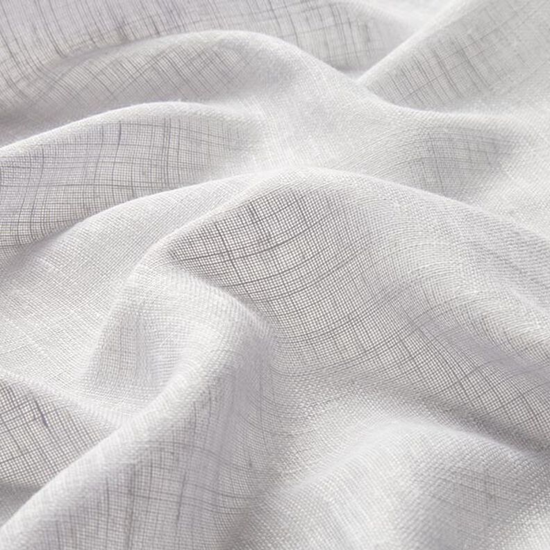 Tissu rideau voile aspect lin 300 cm – argent,  image number 2