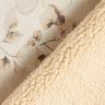 Tissu stretch velours doublé sherpa avec fleurs délicates | Katia Fabrics – nature,  thumbnail number 5