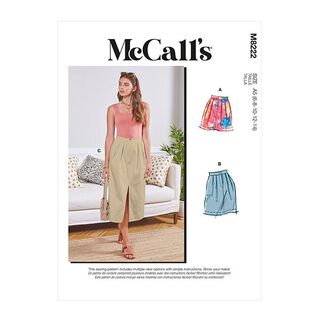 Jupe crayon, McCall´s 8222 | 32-40, 