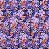 Softsweat Fleurs impression numérique – bleu nuit/lilas,  thumbnail number 1