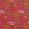 Tissu de décoration Semi-panama Ethnique moderne – carmin,  thumbnail number 1