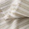 Tissu de coton Structure quadrillée à rayures horizontales – beige/blanc,  thumbnail number 3