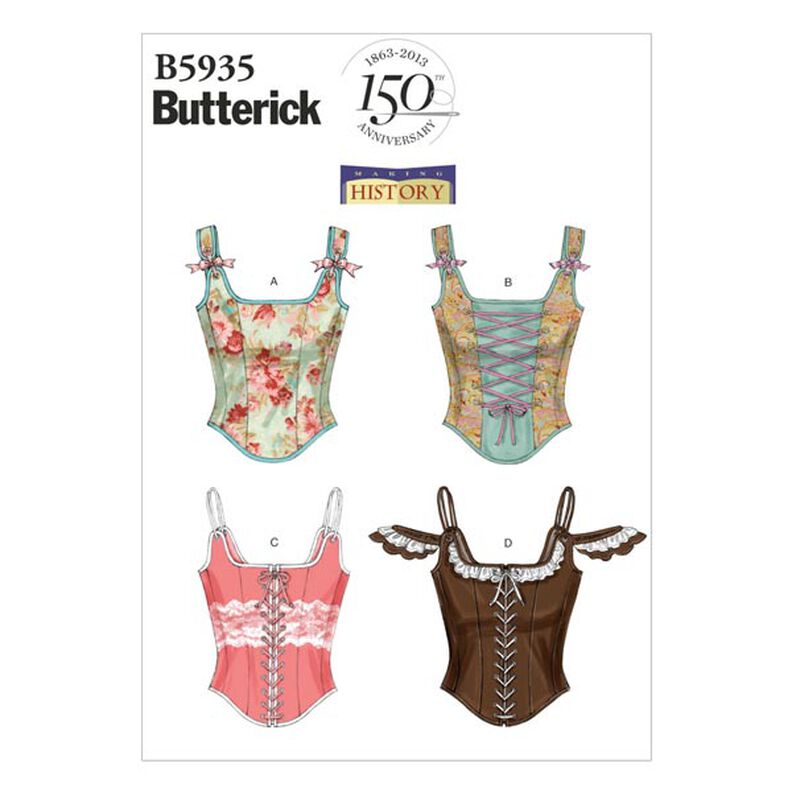 Corset historique, Butterick 5935|38 - 46,  image number 1