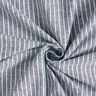 Mélange lin coton Larges rayures – bleu nuit/blanc,  thumbnail number 3