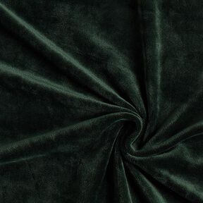 Velours stretch Tissu Nicki – vert foncé, 