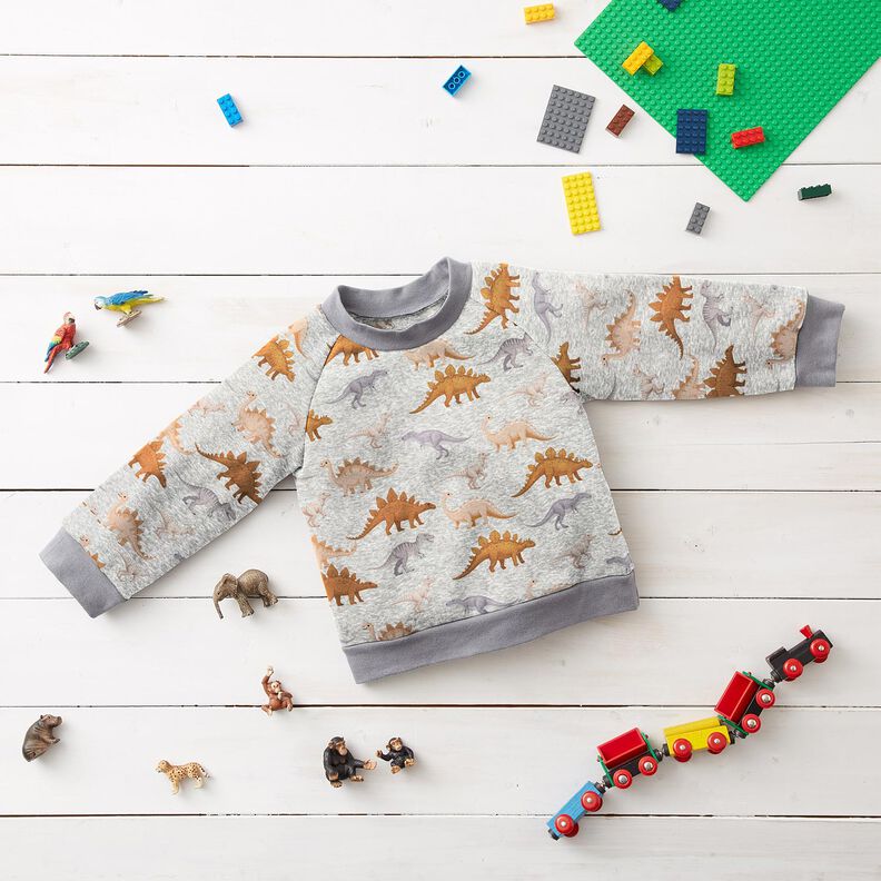 Polaire alpin Dinosaures – nature/caramel, image number 5