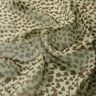 Crêpe mousseline avec fils de lurex & motif léopard – roseau,  thumbnail number 2