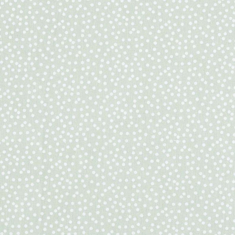 Tissu en coton Cretonne points irréguliers – vert pastel,  image number 1