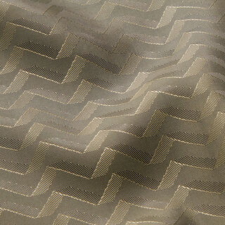 Tissu doublure Motif zigzag abstrait – kaki, 