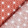 Tissu en coton Cretonne Étoile graphique – rouge,  thumbnail number 4