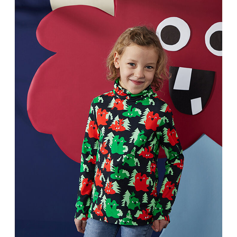 Bord-côte uni – olive,  image number 8