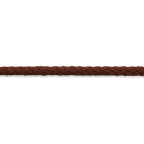 Cordon en coton [Ø 3 mm] – marron foncé, 