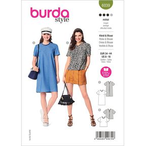 Robe / Chemisier | Burda 6039 | 34-44, 