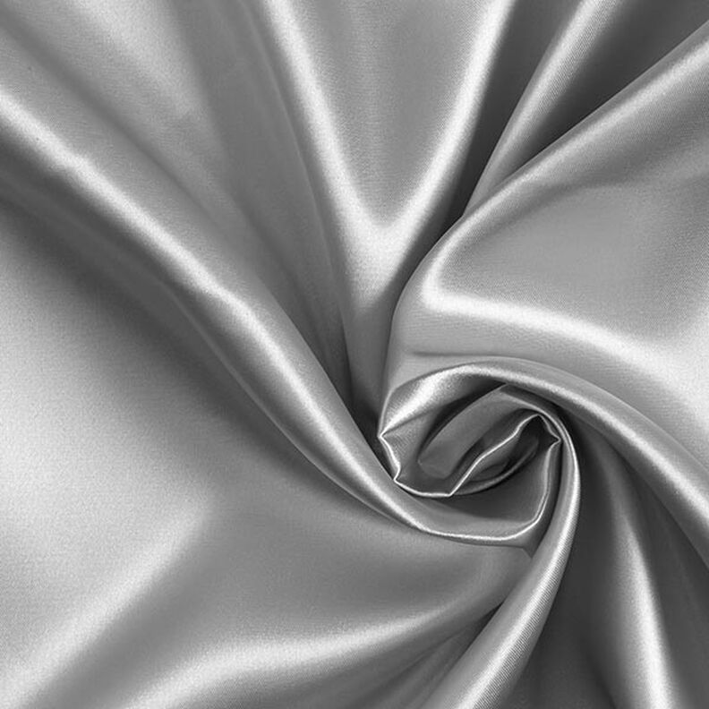 Satin polyester – argent métallique,  image number 1