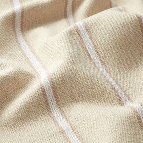 Tissu coton rustique – anémone/nature, 