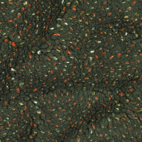 Ourson Tweed Chiné | Poppy Fabrics – vert foncé, 
