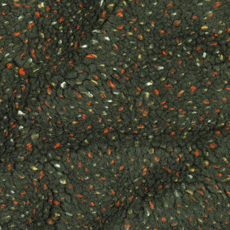 Ourson Tweed Chiné | Poppy Fabrics – vert foncé,  image number 2
