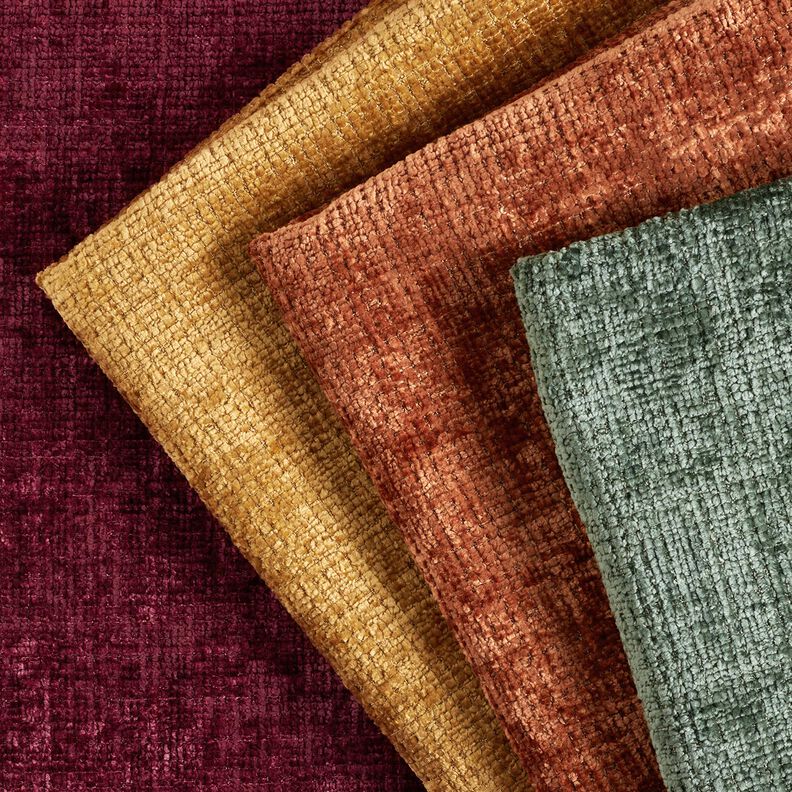 Tissu de revêtement Chenille Uni – bronze,  image number 4