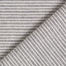 Tissu de décoration Semi-panama Rayures discrètes – nature/bleu nuit,  thumbnail number 4