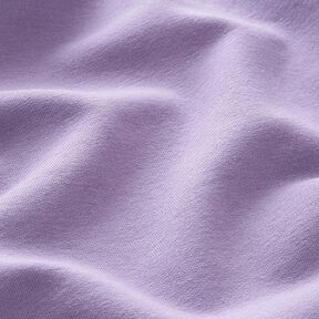 Molleton coton léger uni – mauve, 