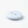 Bouton à 2 trous rond [Ø 11 mm] – bleu argenté,  thumbnail number 3