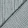 Tissu triple gaze de coton Uni – gris éléphant,  thumbnail number 4